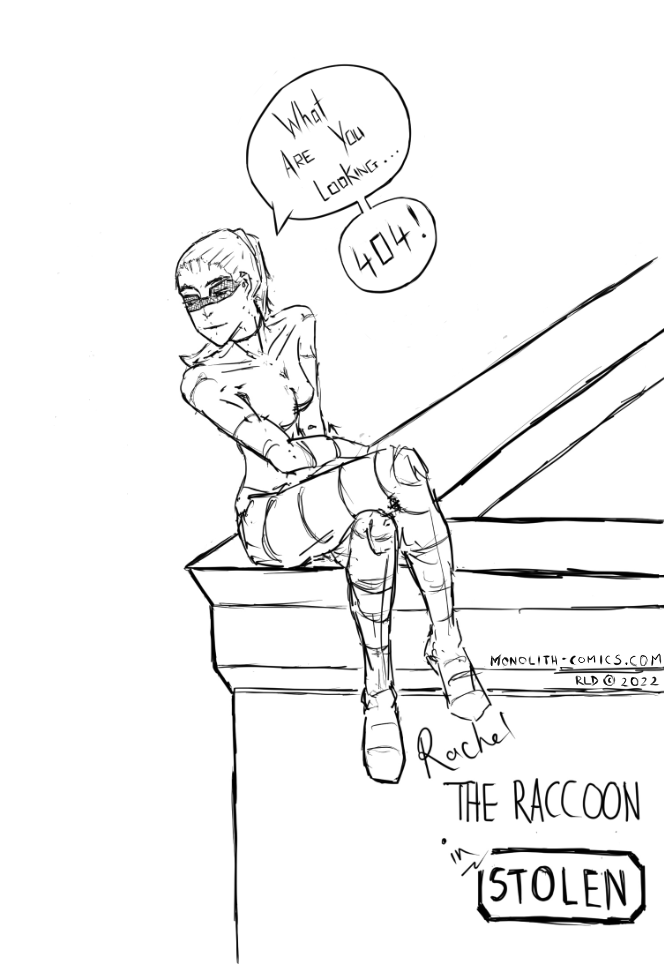 Monolith Comics - 404 - Page Not Found transcript. Page: 0 